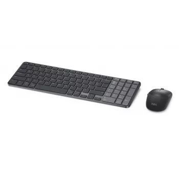 Dell Pro 7 Rechargeable Compact Keyboard and Mouse - KM746 - Estonian (QWERTY) - Titan Gray