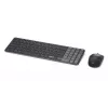 Dell Pro 7 įkraunama kompaktiška klaviatūra ir pelė - KM746 - rusų (QWERTY) - titano pilka