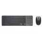 Dell Pro 7 įkraunama kompaktiška klaviatūra ir pelė - KM746 - rusų (QWERTY) - titano pilka