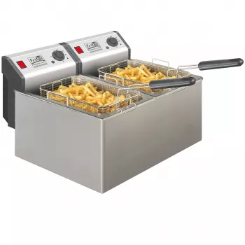 FRITEL profesionalus gruzdintuvas 16 litrų 6,6kW nerūdijantis plienas