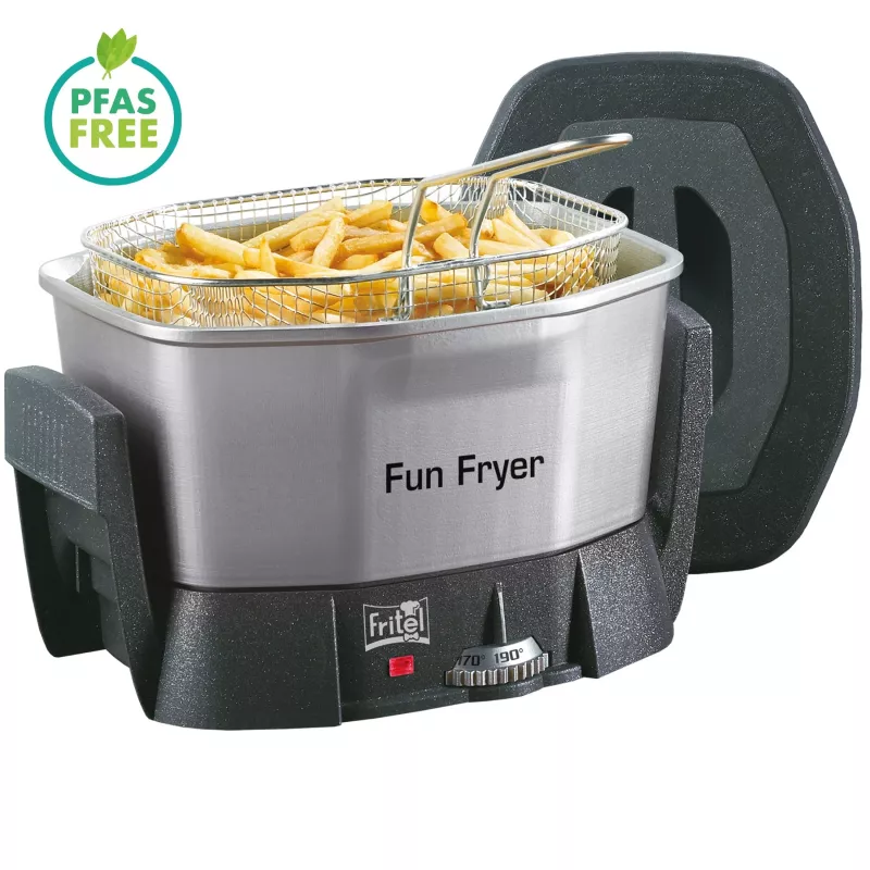 FRITEL Starter gruzdintuvė 1.5L 1400W juoda/pilka/sidabrinė