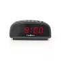 Nedis CLDK008BK LED skaitmeninis žadintuvas su snaudimo funkcija, juodas