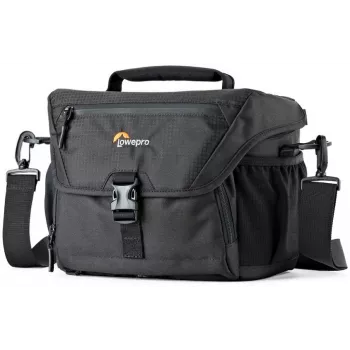 Lowepro Nova 180 AW II Pečių krepšys DSLR / veidrodiniam fotoaparatui su objektyvu, juodas