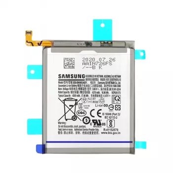Samsung Galaxy Note 20 Ultra LCD ekrano komplektas su rėmeliu (GH82-23333A) - Mystic Black