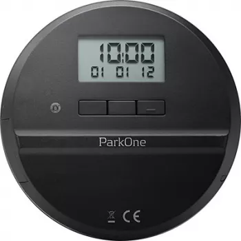 NEEDIT ParkOne Electronic Parking Disc Black