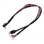 HP valdymo skydelio laidas 60cm juodas