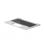 HP N01933-A41 Belgijos AZERTY apšviesta nešiojamojo kompiuterio klaviatūra - juoda