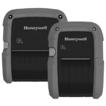 Honeywell RP2F Mobilus etikečių spausdintuvas, tiesioginis terminis, 203 dpi, 125 mm/s, USB ir Bluetooth 5.0, IP54, maitinamas baterija, juodas