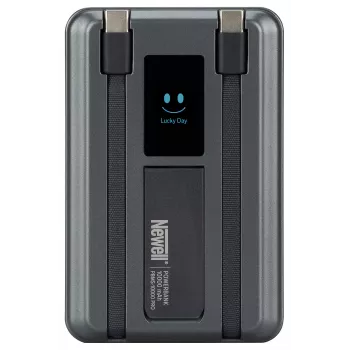 Power Bank Newell MS-10000 Pro MagSafe 10000 mAh 2x USB-C - Pilka