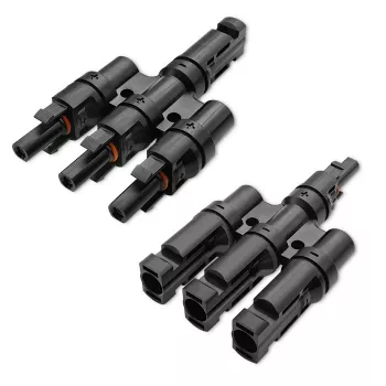 Qoltec MC4 T tipo šakos jungčių rinkinys 1000V 30A