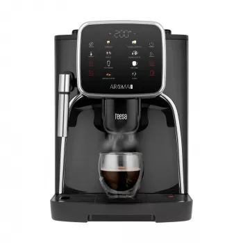 TEESA AROMA 750 Automatinis kavos aparatas su malūnėliu, 1450 W, 1,5 L, juodas