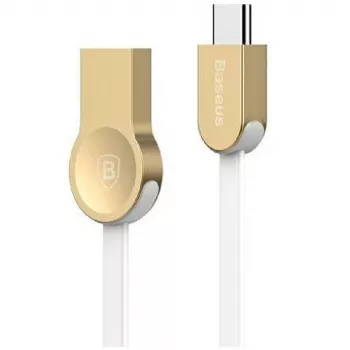 Baseus Keyble Cable (Zinc Alloy) USB-A to USB-C 1m White