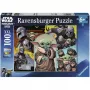 Ravensburger vaikų dėlionė „Žvaigždžių karai – Mandalorietis ir Grogu“ (100 dalių)