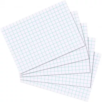 Herlitz 10621431 Piešimo bloknotas A4 languotas 5x5 mm 170 g/m² 100 lapų baltas