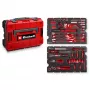 Einhell E-CASE 370570 80 dalių universalus įrankių dėklas (raudonas/juodas)