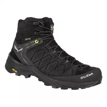 SALEWA Alp Trainer 2 Mid GTX Hiking Boots Black/Black UK 8.5 (EU 42.5)