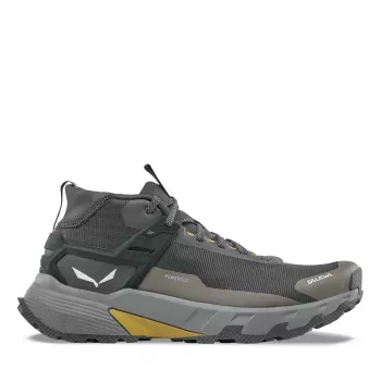 SALEWA Pedroc 2 Mid PTX Hiking Boots Black Out / Bungee Cord - UK 9.5 (EU 44)