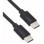Zebra USB-C į USB-C ryšio ir įkrovimo laidas, 1m, 60W PD, juodas