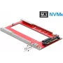 DeLOCK U.2 į M.3 / NF1 keitiklis – PCIe 4.0 NVMe adapteris, SFF-8639 į SFF-8611/8612