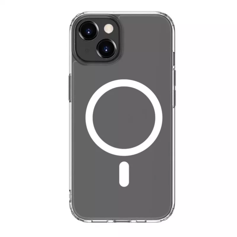 Evelatus Apple iPhone 15 permatomas dėklas su MagSafe