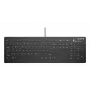CHERRY Contour Design Active Key AK-C8112 pilno dydžio laidinė USB klaviatūra su žirkliniais jungikliais, QWERTY, juoda