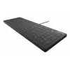 CHERRY Contour Design Active Key AK-C8112 pilno dydžio laidinė USB klaviatūra su žirkliniais jungikliais, QWERTY, juoda