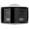 Hikvision DS-2CD2T47G2P-LSU/SL 4MP AcuSense lauko kulkos formos IP kamera su 2.8mm objektyvu, balta šviesa, dvipusiu garsu, stroboskopine šviesa, PoE