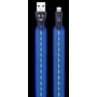 2GO 795536 USB-A į Lightning kabelis 1 m mėlynas