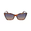 LIU JO Moteriški akiniai nuo saulės LJ796S-245 – Havana acetatinis drugelio rėmas su rudais gradientiniais lęšiais, 58/15/135 mm