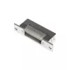 SCOT ES-S12AC/DC-B PROFI Simetrinis elektrinis užraktas su spyna, 12V AC/DC, Fail-Secure, 3000N laikymo jėga, pilka/sidabrinė