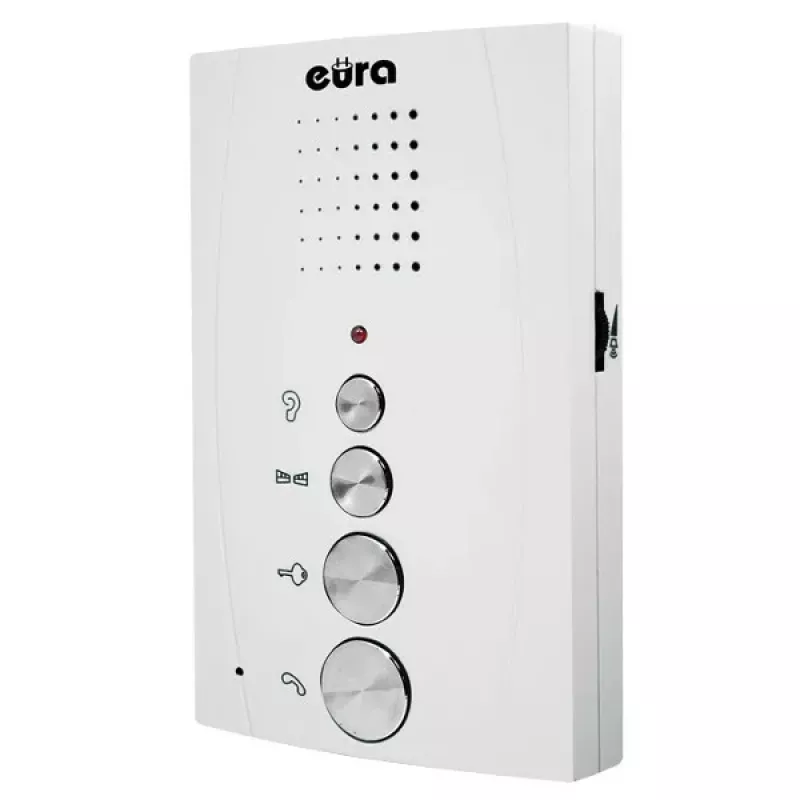 UNIFON EURA ADA-11A3 Analoginis unifonas su 2 mygtukais baltas (EAN )