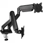 Endorfy Atlas GS Double dviguba monitoriaus rankena (juoda, iki 32 inch)