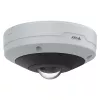 AXIS M4347-PLVE žuvies akies kamera su įmontuotais mikrofonais ir AXIS Object Analytics