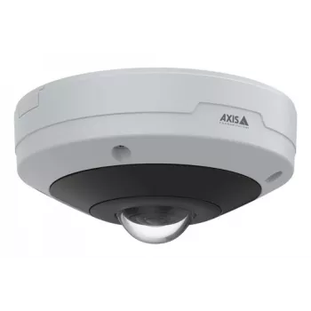 AXIS M4348-PLVE žuvies akies kamera su įmontuotais mikrofonais ir AX