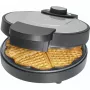 Bomann WA 1365 CB Waffle Maker 1000 W Heart-Shaped Non-Stick Black/Stainless Steel
