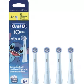 Oral-B iO Kids Stitch Replacement Brush Heads 4-Pack