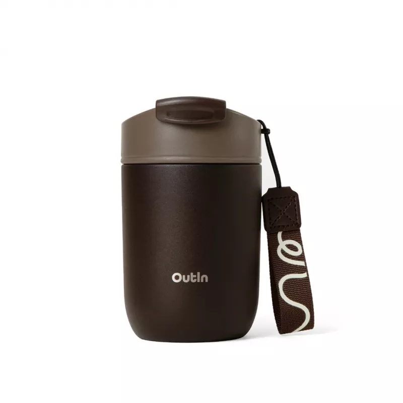 OutIn Travel Tumbler Terra Brown 450 ml