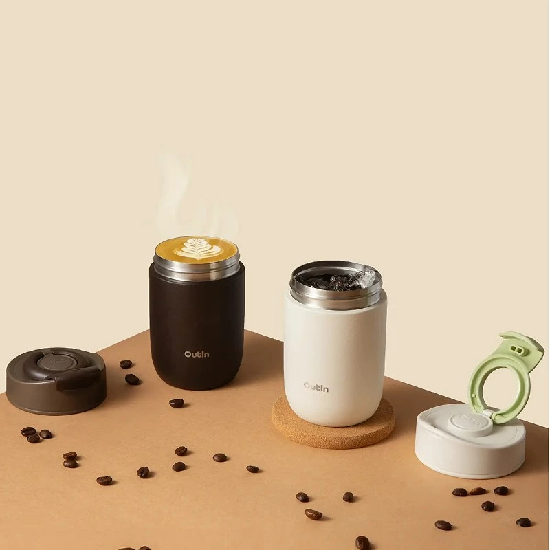 OutIn Travel Tumbler Terra Brown 450 ml