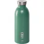 24Bottles Clima Bottle Moss Green 0.5L izoliuotas nerūdijančio plieno vandens butelis
