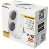 ENTAC Smart WiFi Double Socket Adapter ES-DSA-WIBLE, White, 2 Outlets, 3680W