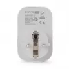ENTAC Smart WiFi Plug 1x Schuko su 2x USB-A ir 1x USB-C, balta