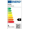 Avide LED lemputė White Filament Mini Globe 4.5W E27 šilta balta 2700K