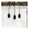 Avide LED lemputė White Filament Mini Globe 4.5W E27 šilta balta 2700K