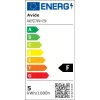 Avide LED kaitinamojo siūlelio rutulinė lemputė 4.5W E27 šilta balta 2700K