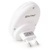 ENTAC LED naktinė lemputė 0,5W ovali šilta balta su prieblandos jutikliu