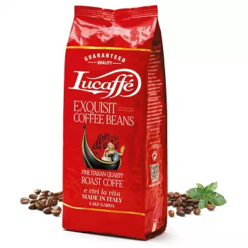 LUCAFFE' Exquisit kavos pupelės 1kg