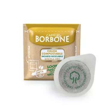 Caffè Borbone Miscela Oro 44mm ESE System kavos kapsulės, 100 vnt., po 7,2 g