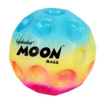 Waboba Moon Ball Gradient – aukštai šokantis PU putplasčio kamuolys su krateriniu paviršiumi, šuolis iki 30 m