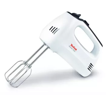 TEFAL HT3101 QuickMix Rankinis plaktuvas, 300 W, 5 greičių, turbo, baltas