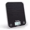 TEFAL virtuvinės svarstyklės BC50D2V0 Optiss – skaitmeninis LCD, 5 kg talpa, juodos spalvos